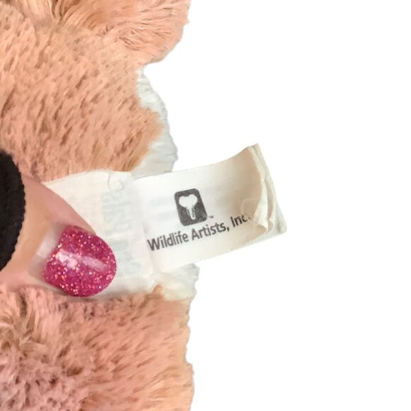 Wildlife Artists Eco Pal Plush Red Fox Stuffed Animal 8" Soft Toy - Picture 5 of 6